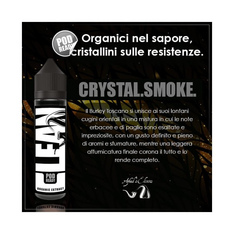 Azhad's Elixirs Crystal Smoke Scomposto 20ml - Clean - nicotina a scelta 2rshop.it svapo